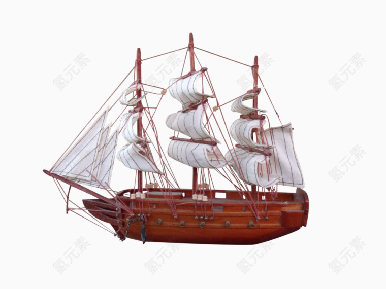 老式复古帆船