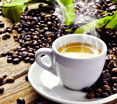 咖啡,咖啡厅,杯,碟,热,喝,咖啡豆,蒸汽,咖啡因,饮料,早晨,咖啡杯