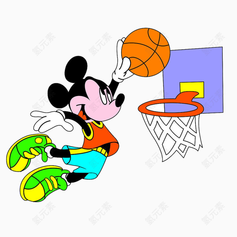 米老鼠打篮球