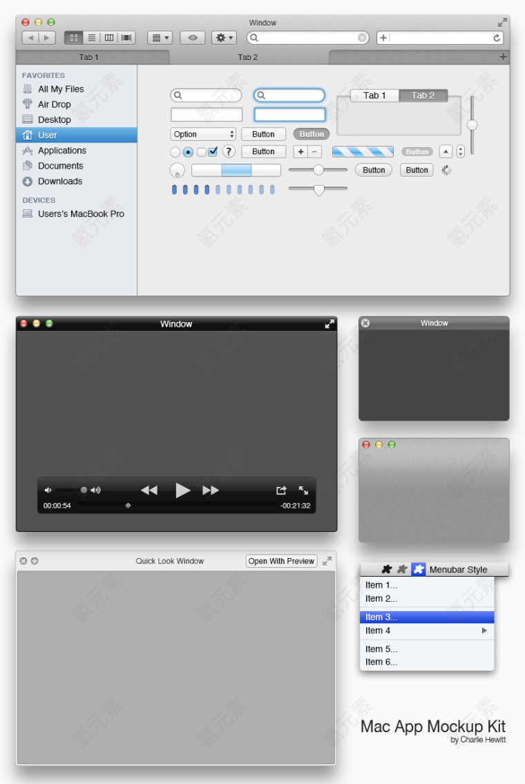 Mac应用GUI界面