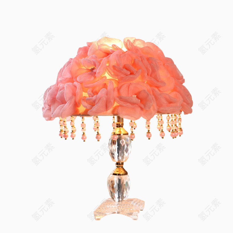 粉色玫瑰花朵婚礼灯光