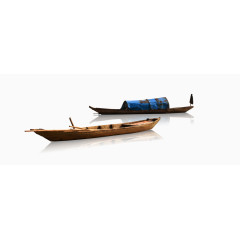 小竹筏船