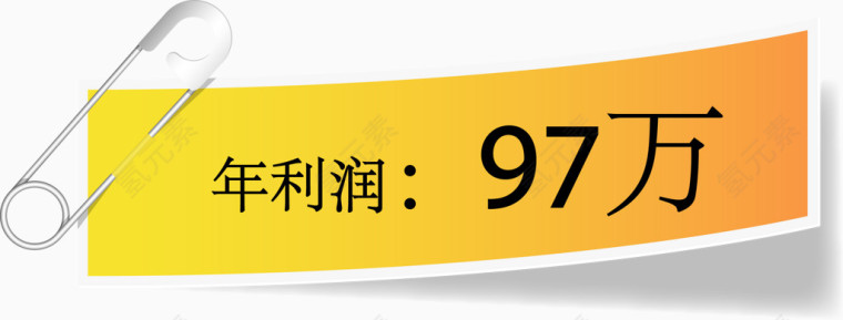 年利润97万