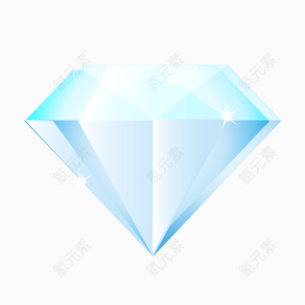 矢量钻石图形