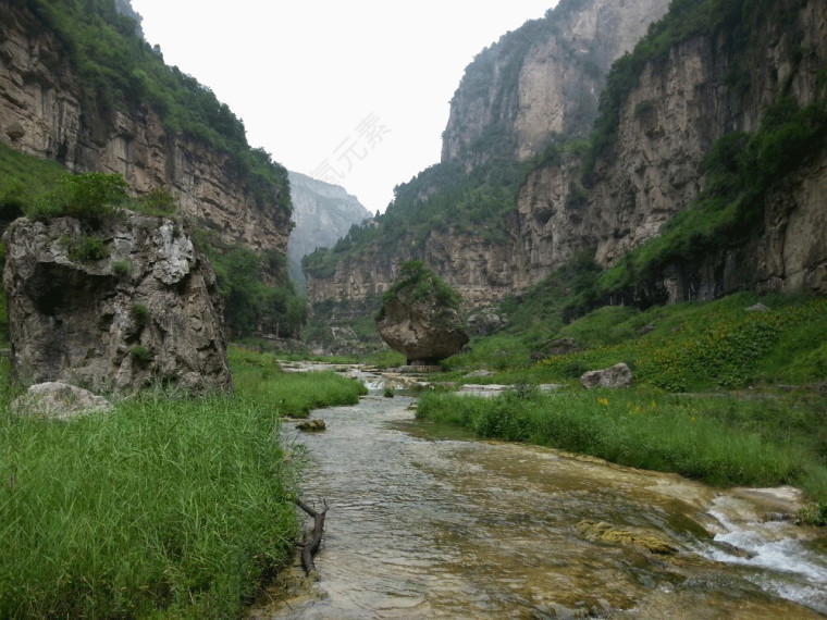 旅游景区山西太行山大峡谷