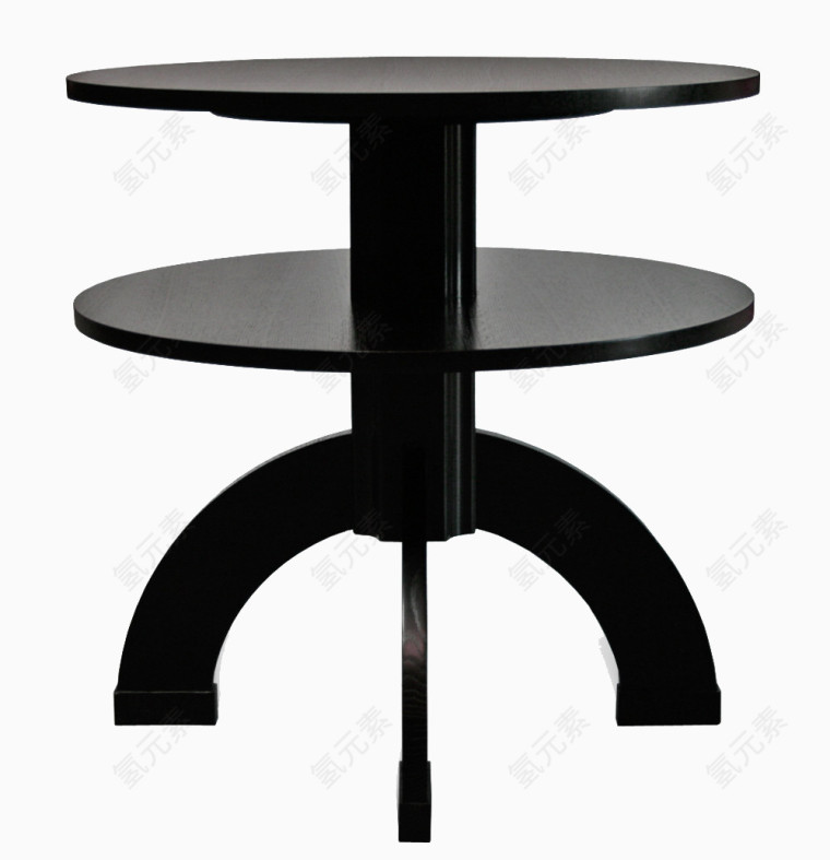 黑色办公桌椅