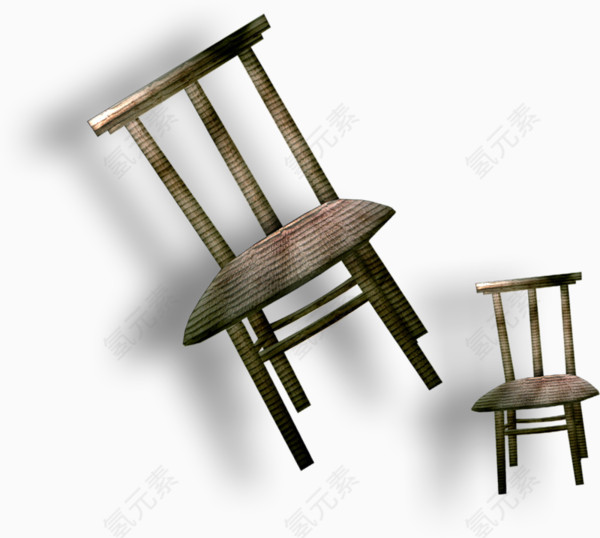两把凳子