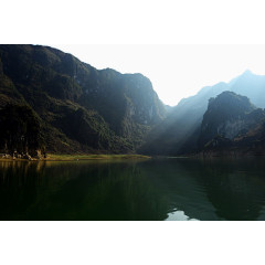 广西百色浩坤湖风景