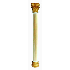 金色柱子金漆罗马柱
