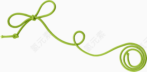 绿色绳子