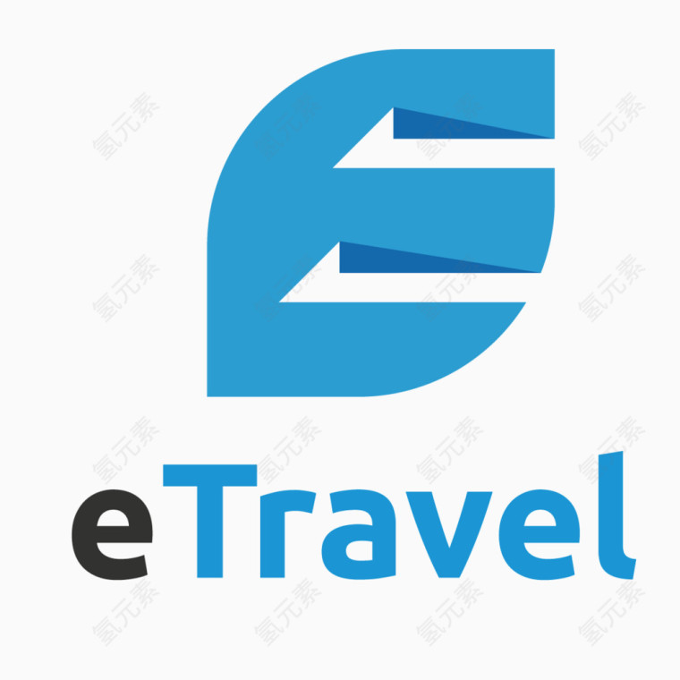 创意E旅行标志