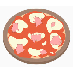 一个披萨