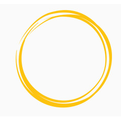 黄色圆圈背景底纹