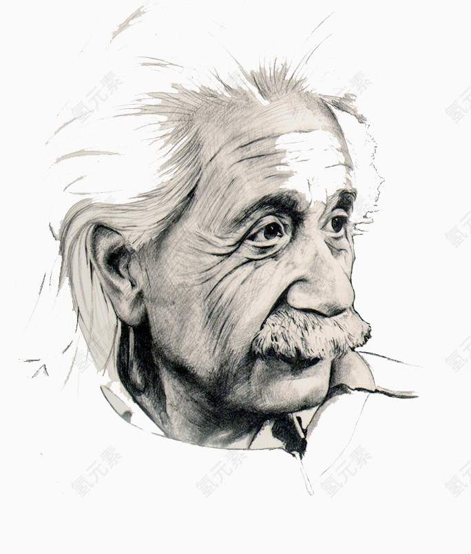 爱因斯坦画像