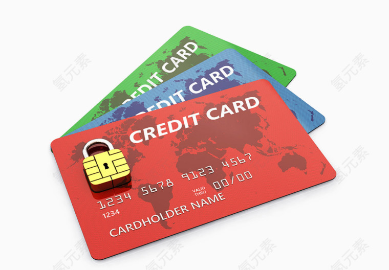 银行卡信息科技密码锁
