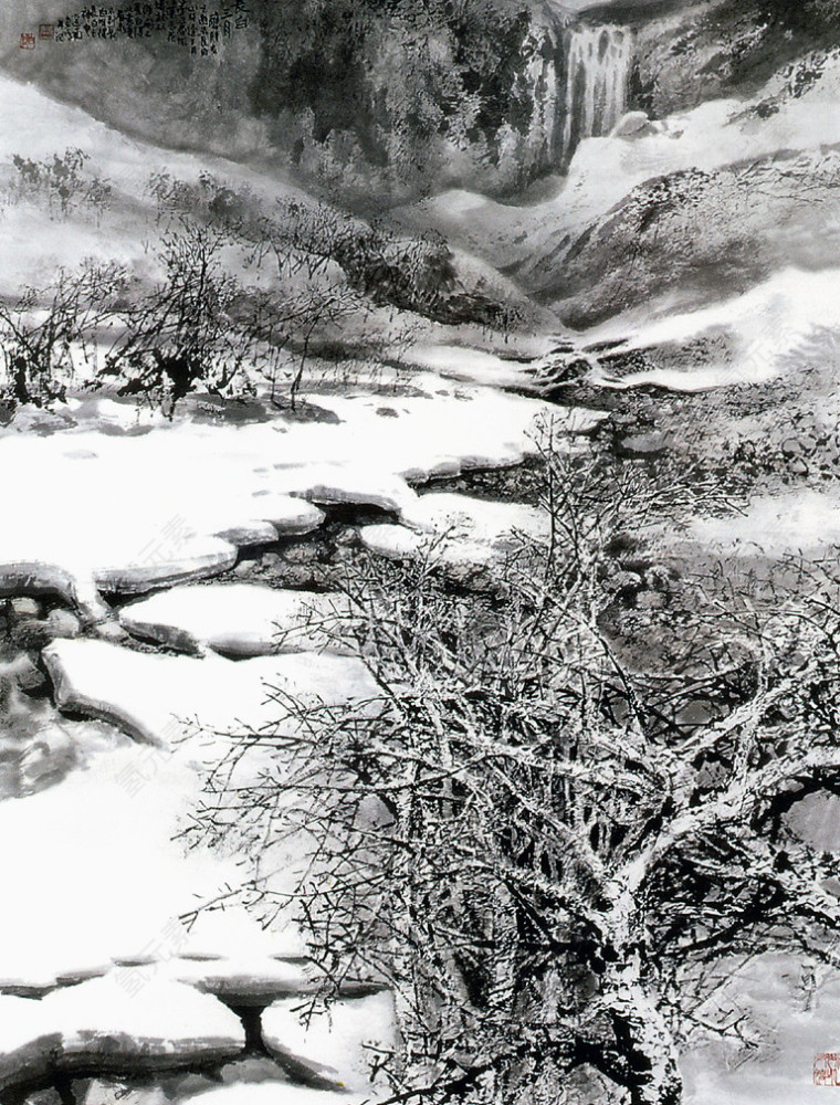 水墨风景画