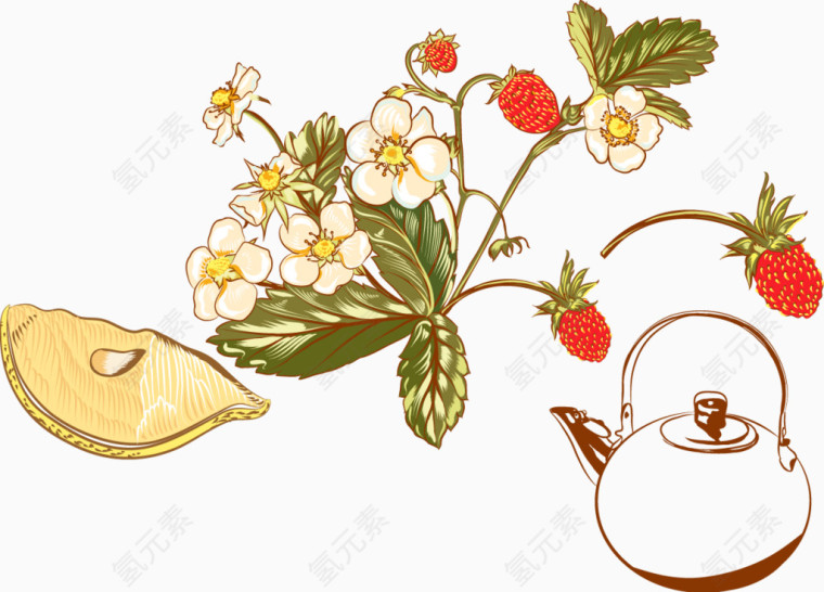 装饰文艺茶壶