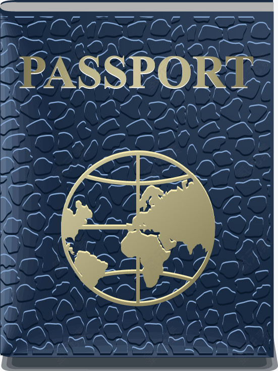 护照png矢量素材