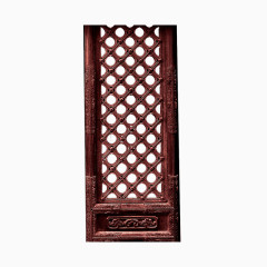 中国古代门窗  镂空木门
