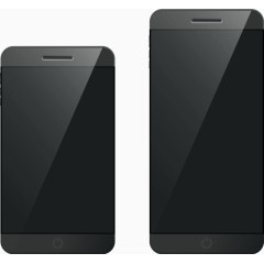 黑色质感手机