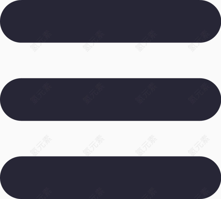 Menu-button-of-three-horizontal-lines