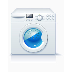 矢量家电png免费图片洗衣机