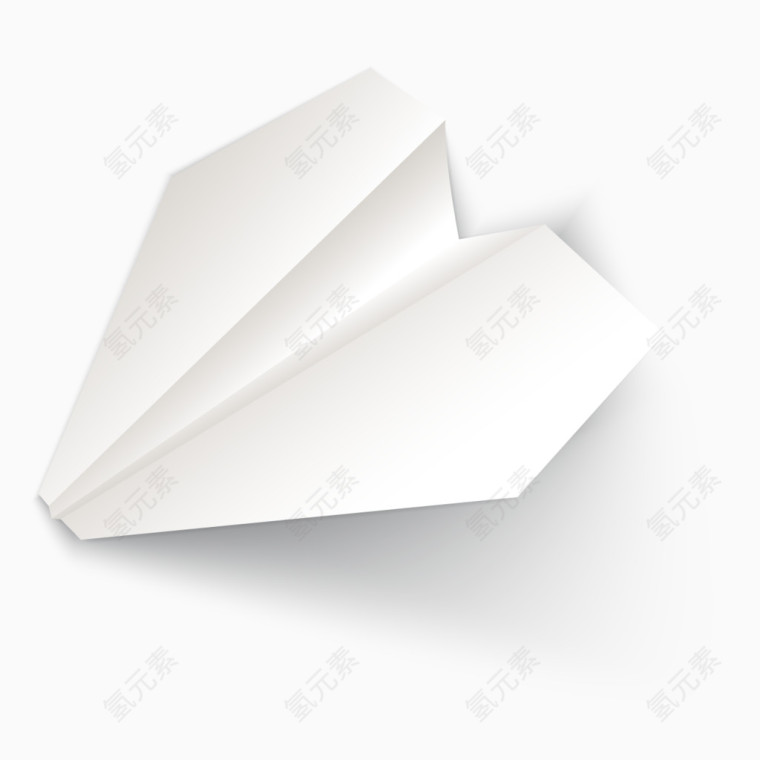 矢量纸飞机