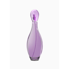 淡紫色花瓶香水