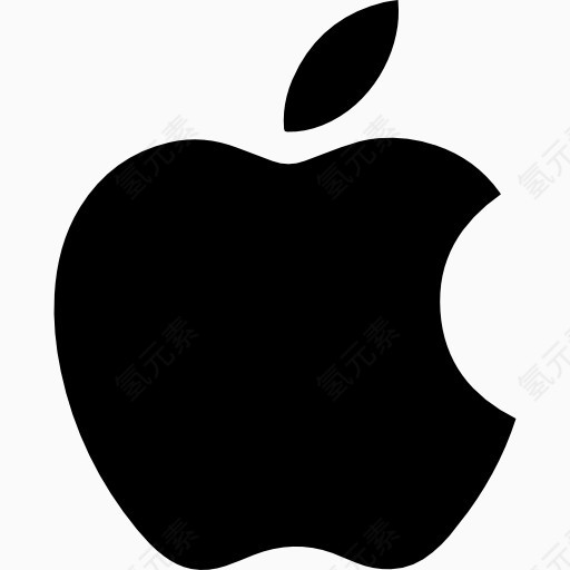 黑色苹果logo