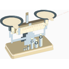 称量用天平素材图片