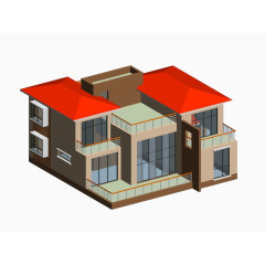 房屋模型效果图