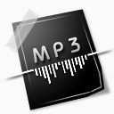 MP3声音文件桌面图标下载