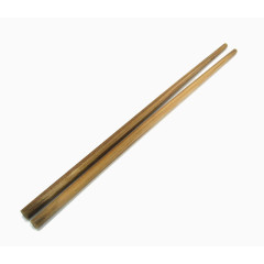 一双复古木质的筷子