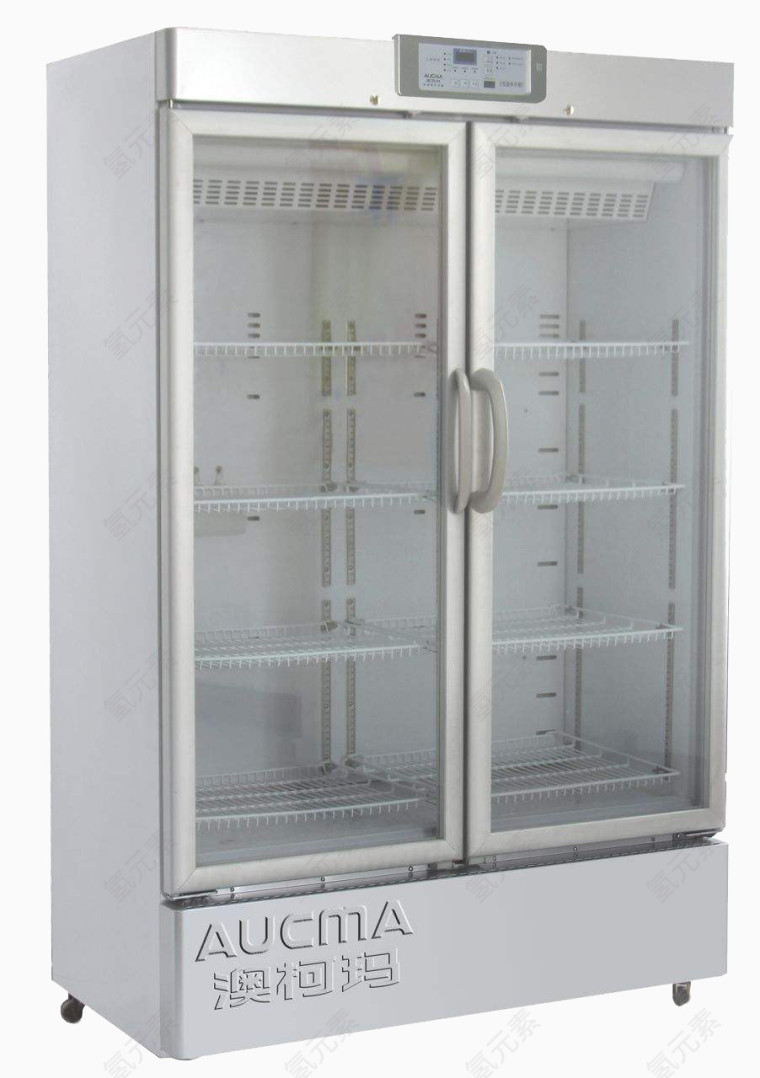冷柜装饰设计实物免抠免费下载