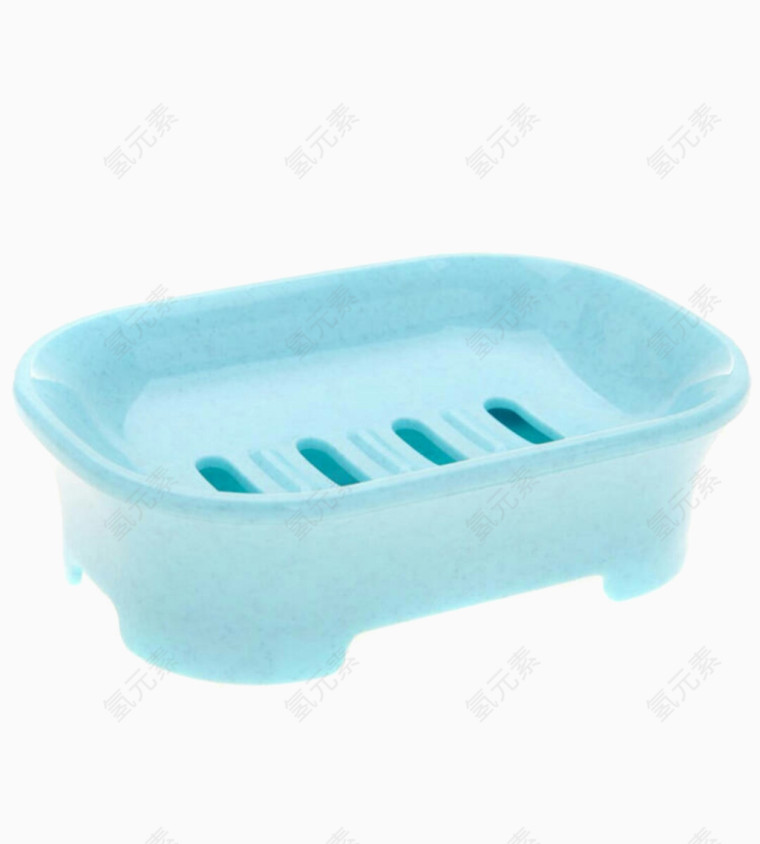 蓝色简易肥皂盒