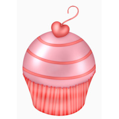 可爱粉红系水果小蛋糕