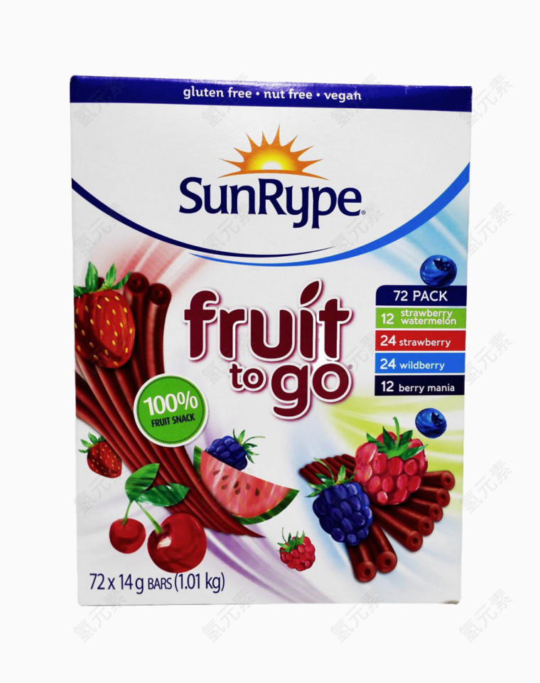 加拿大SunRype桑莱普综合口味水果条