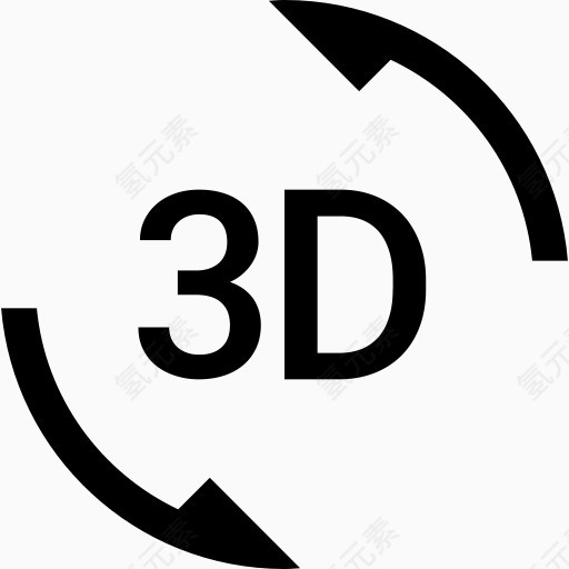 3D旋转谷歌材质设计图标