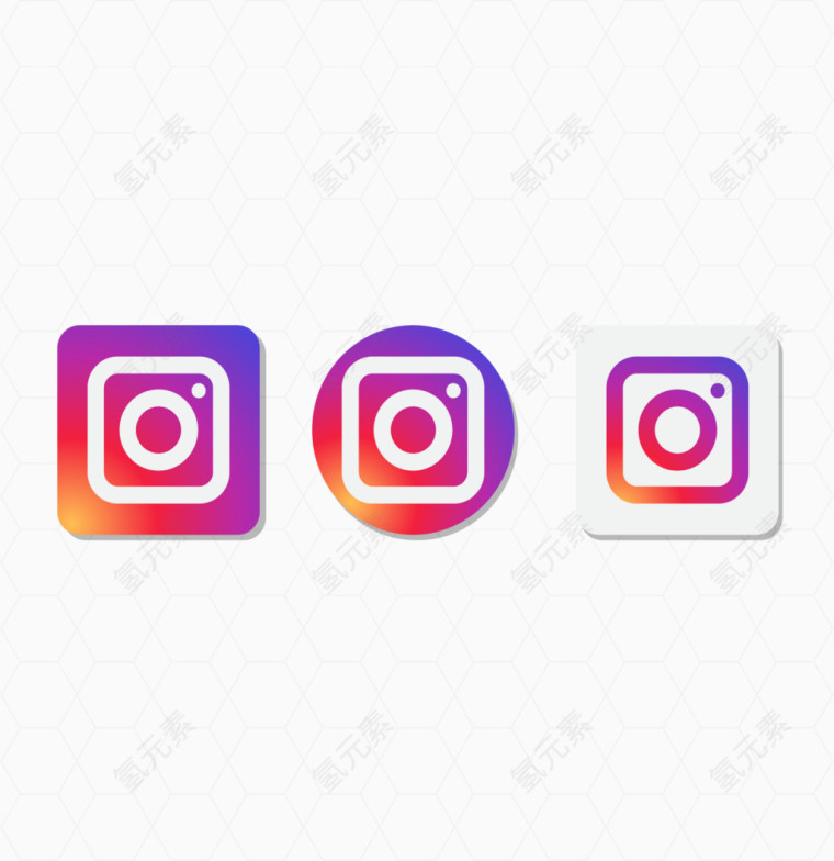 外国社交Instagram图标