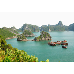 越南下龙湾风景图