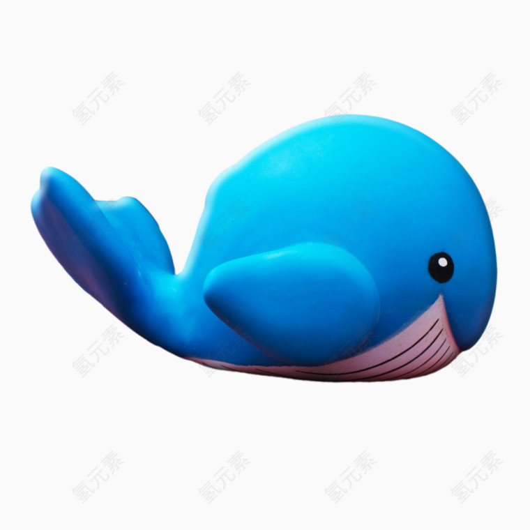蓝色创意鲸鱼