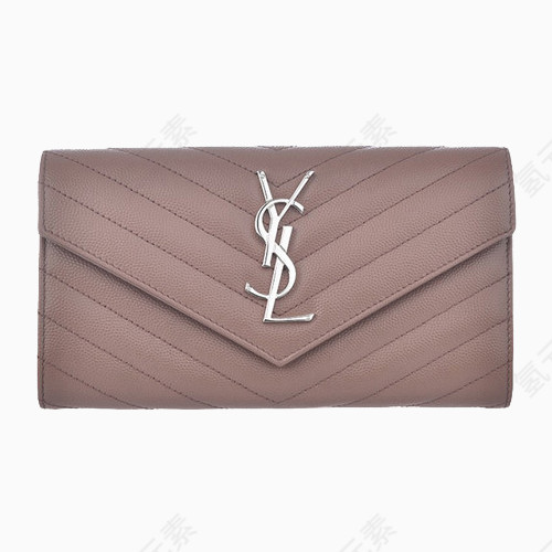 Yves saint Laurent女士卡其色钱包#372264