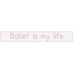 芭蕾是一种生活