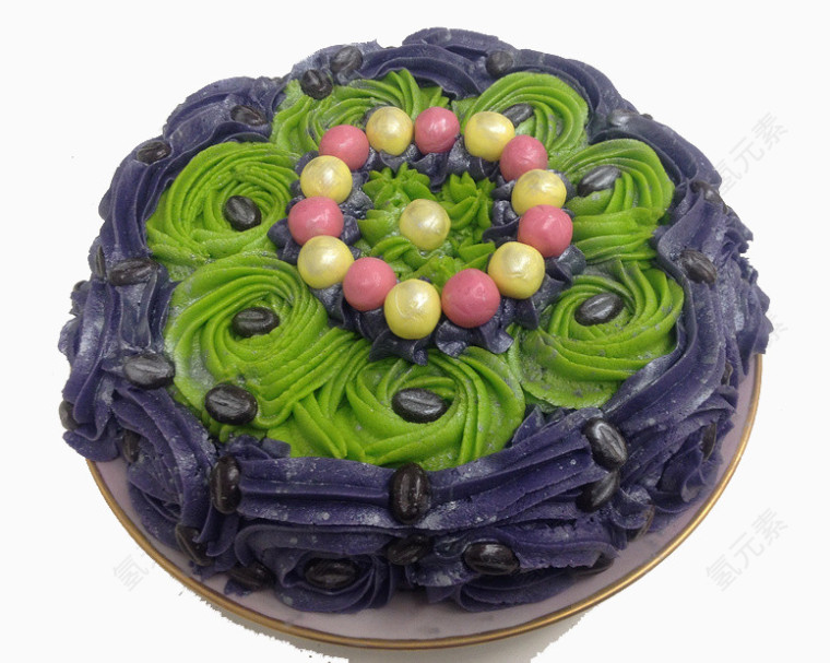 蓝莓奶油芝士蛋糕