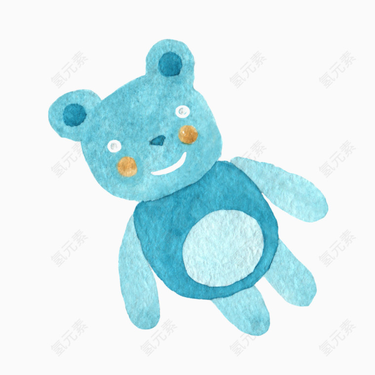 蓝色小熊