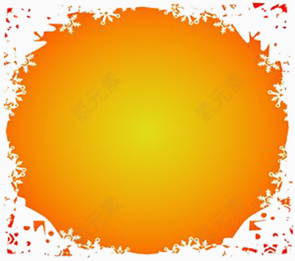 橙色背景图