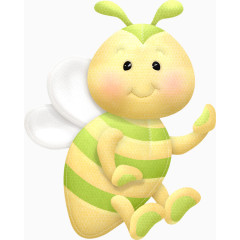 可爱胖蜜蜂