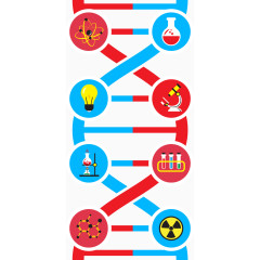 螺旋DNA信息图