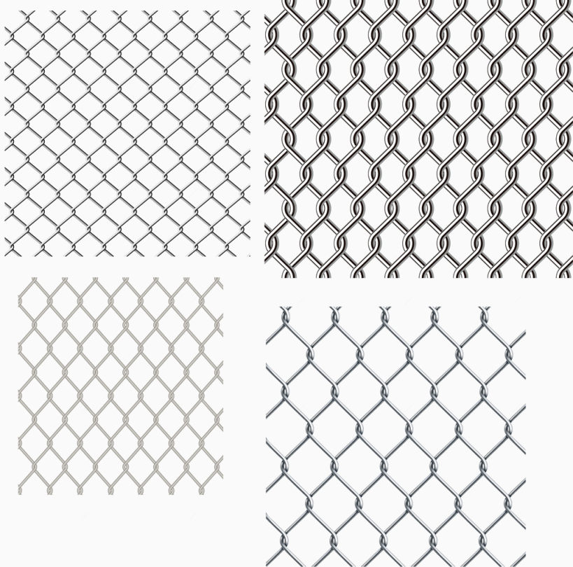 铁丝网矢量素材下载