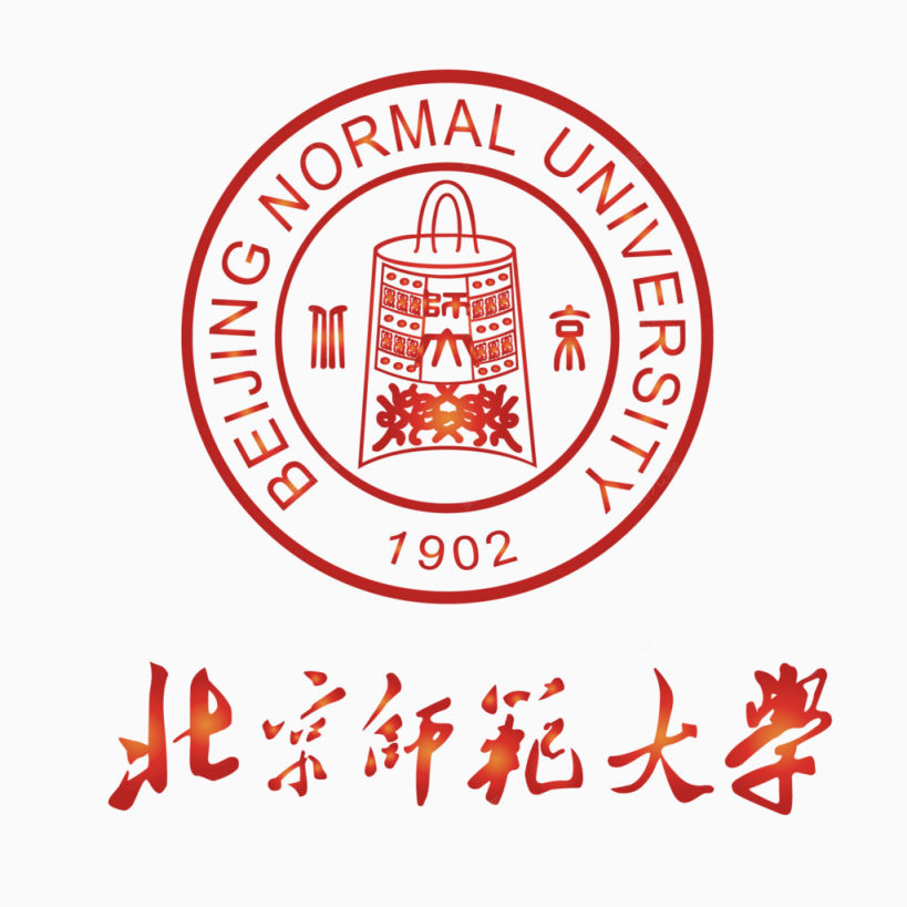 矢量红色北京师范大学logo下载